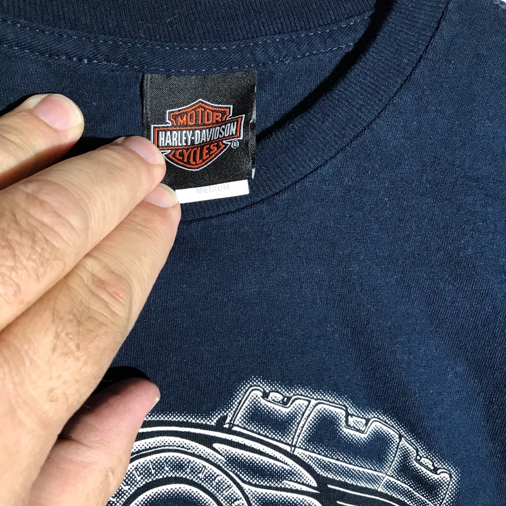 Harley Davidson T Shirt OKC w/ Block “Since 1903” - Picture 2 of 3